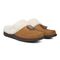 Vionic Perrin Womens Mule/Clog Casual - Toffee Micro - Pair