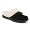 Vionic Perrin Womens Mule/Clog Casual - Black Micro - Angle main