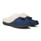 Vionic Perrin Womens Mule/Clog Casual - Dark Blue Micro - Pair