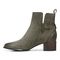 Vionic Sienna Womens Ankle/Bootie Shrtboot - Olive Wp Nubuck - Left Side