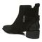 Vionic Sienna Womens Ankle/Bootie Shrtboot - Black Wp Nubuck - Back angle