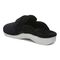 Vionic Prosper Womens Mule/Clog Casual - Black Terry - Back angle