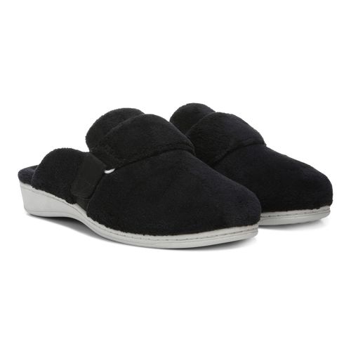 Vionic Prosper Womens Mule/Clog Casual - Black Terry - Pair