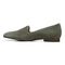 Vionic Willa Knit Women's Slip-On Casual Shoe - Olive Suede - Left Side