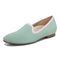 Vionic Willa Knit Womens Slip On/Loafer/Moc Casual - Frosty Spruce Knit - Left angle