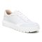 Vionic Elsa Womens Oxford/Lace Up Casual - White Nubuck Angle main