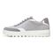 Vionic Elsa Womens Oxford/Lace Up Casual - Light Grey Nubuck - Left Side