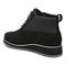 Vionic Nolan Womens Ankle/Bootie Shrtboot - Black Lthr Canvas - Back angle