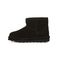 Bearpaw Alyssa Kid's Leather Boots - 2130Y Bearpaw- 011 - Black - Side View