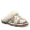 Bearpaw LOKI EXOTIC Women's Slippers - 2772W - Tan Cow Print - angle main