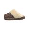 Bearpaw Loki Kid's Leather, Wool Slippers - 671Y Bearpaw- 283 - Leopard - Side View