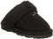 Bearpaw Loki Kid's Leather, Wool Slippers - 671Y - Black