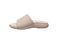 Strole Den Women's Wool Slippers with Orthotic Arch Support Strole- 647 - Blush - Profile View