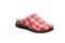 Strole Snug Tartan Women's Supportive Clog with Orthotic Arch Support Strole- 614 - Red - View