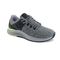 Strole Frolic - Women's Supportive Healthy Wool Walking Shoe Strole- 030 - Charcoal - Profile View