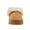 Lamo Men's Bootie Double Face Slippers CM1945 - Chestnut - Front View