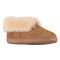 Lamo Lady's Doubleface Sheepskin Bootie Slippers CW1732 - Chestnut - Profile View