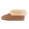 Lamo Lady's Doubleface Sheepskin Bootie Slippers CW1732 - Chestnut - Side View