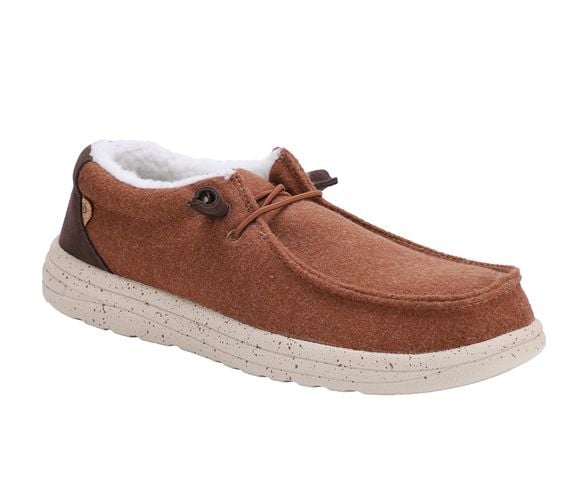 Lamo Samuel Shoes EM2059 - Chestnut Wool - Profile View