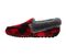 Lamo Aussie Moc Slippers EW1535 - Red Plaid - Side View