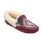 Lamo Aussie Moc Women's Slippers EW1535 - Burgundy/multi - Side View