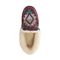 Lamo Aussie Moc Women's Slippers EW1535 - Burgundy/multi - Back Angle View