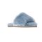 Lamo Naomi Slippers EW1933 - Sky Blue - Profile View