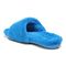 Vionic Dream Womens Slipper Casual - Atomic Blue Faux Shr Back angle