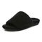 Vionic Dream Women's Supportive Slipper - Black-Terry Left angle