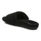 Vionic Dream Women's Supportive Slipper - Black-Terry Back angle