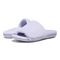 Vionic Dream Womens Slipper Casual - Purple Heather Terry - pair left angle