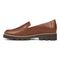 Vionic Kensley Women's Slip On Loafer - Brown Nappa - Left Side