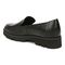 Vionic Kensley Women's Slip On Loafer - Black Nappa - Back angle