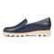 Vionic Kensley Women's Slip On Loafer - Navy Leather - Left Side