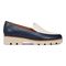 Vionic Kensley Women's Slip On Loafer - Navy/cream - Right side