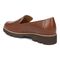 Vionic Kensley Women's Slip On Loafer - Brown Nappa - Back angle