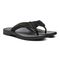 Vionic Wyatt Mens Thong Sandals - Black/Grey - Pair