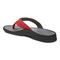 Vionic Wyatt Mens Thong Sandals - Red - Back angle