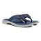 Vionic Wyatt Men's Toe-Post Sport Arch Supportive Sandal - Navy Syn Pair