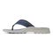 Vionic Wyatt Men's Toe-Post Sport Arch Supportive Sandal - Navy Syn Left Side