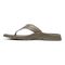 Vionic Wyatt Men's Toe-Post Sport Arch Supportive Sandal - Stone Leather - Left Side