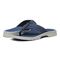 Vionic Wyatt Mens Thong Sandals - Navy - pair left angle