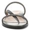 Vionic Prism Women's Minimalistic Slide Sandal - Pewter - Front