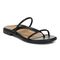 Vionic Prism Womens Slide Sandals - Black - Angle main