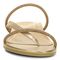 Vionic Prism Womens Slide Sandals - Gold Metallic - Front