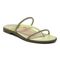 Vionic Prism Womens Slide Sandals - Pale Lime - Angle main