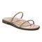 Vionic Prism Womens Slide Sandals - Peach - Angle main