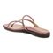 Vionic Prism Women's Minimalistic Slide Sandal - Rose Gold - Back angle