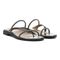 Vionic Prism Women's Minimalistic Slide Sandal - Pewter - Pair