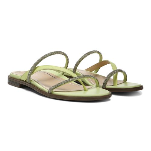 Vionic Prism Womens Slide Sandals - Pale Lime - Pair